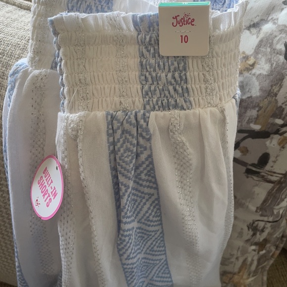 Girls Justice High Low Skirt Size 10 - Picture 3 of 6